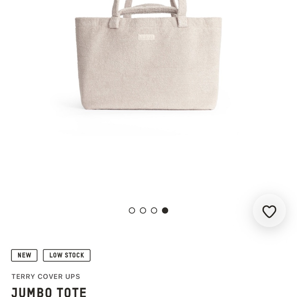 Skims Jumbo Terry tote